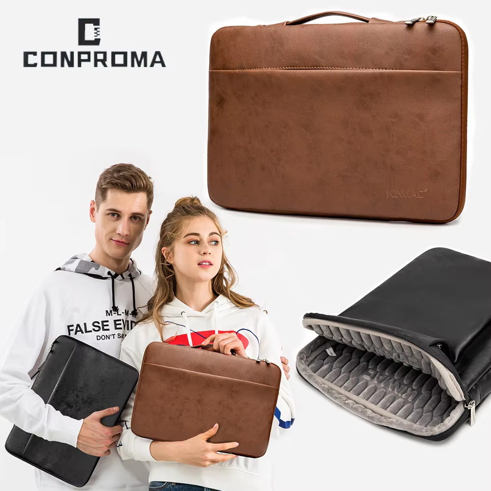 Laptop Bag Leather 15 - Capa para Laptop para Macbook Air