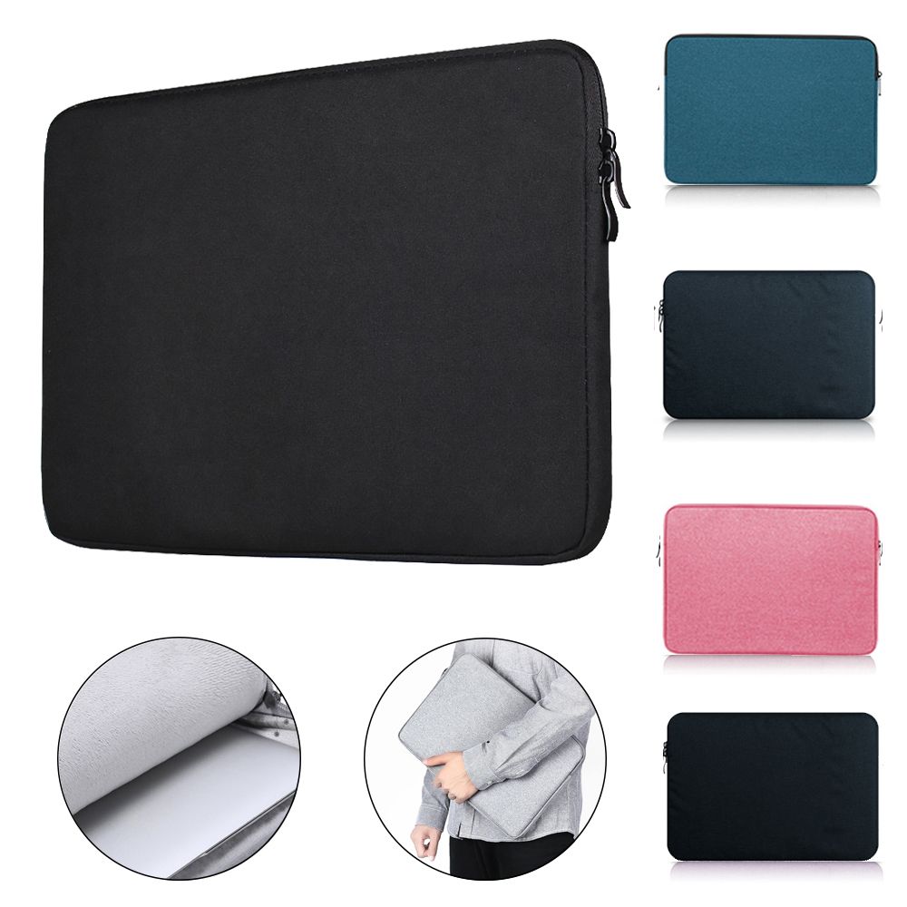 Laptop Bag Leather 15 - Bolsa de couro PU macia para