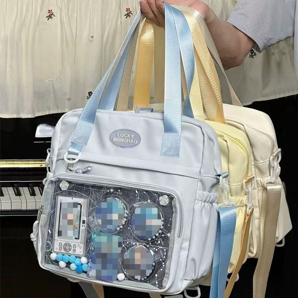 Luxury Bags For School - Bolsa transversal estilo preppy japonês Y2K,