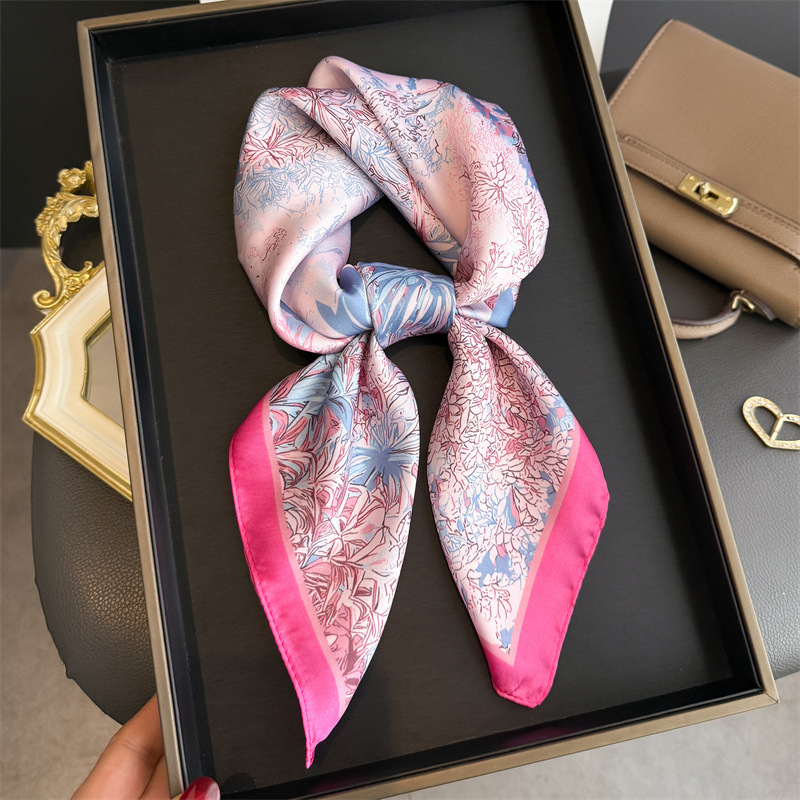 Luxury Bags Designer - Lenço de Seda com Estampa de