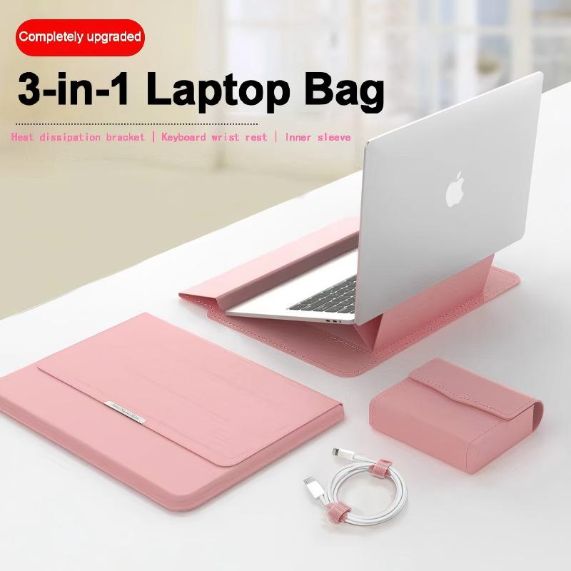 Laptop Bag Leather 15 - Capa para laptop para apple macbook