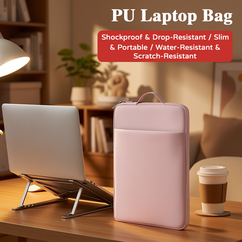 Laptop Bag Leather 15 - Capa Impermeável para Laptop em PU