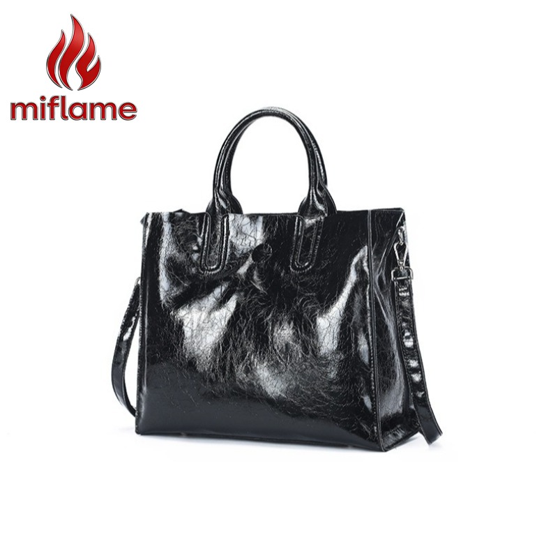 Quiet Luxury Bags Tote - Bolsa Tote de Couro Genuíno para