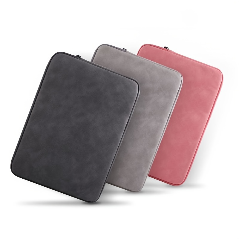 Laptop Bag Leather 15 - Bolsa Protetora de Couro PU para