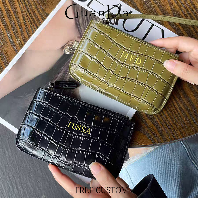 Luxury Ziploc Bags - Bolsa de Moedas em Couro Genuíno