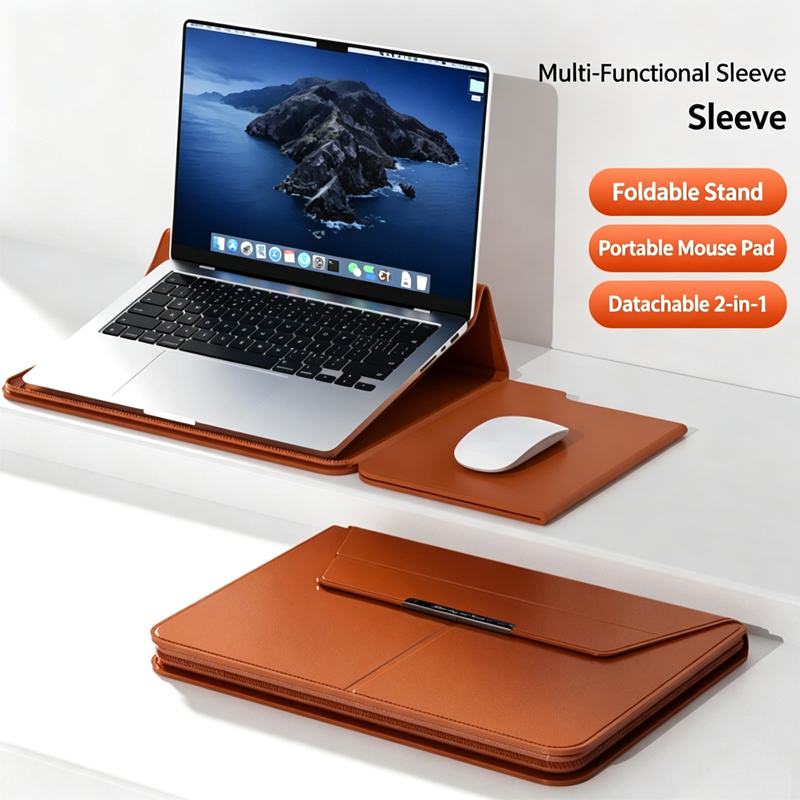 Laptop Bag Leather 15 - Capa para Laptop de 13-14/15-16 Polegadas