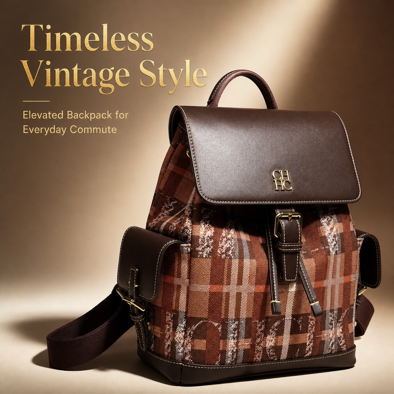 Luxury Bags For School - Mochila CHHC Fashion Color Block: Versátil,