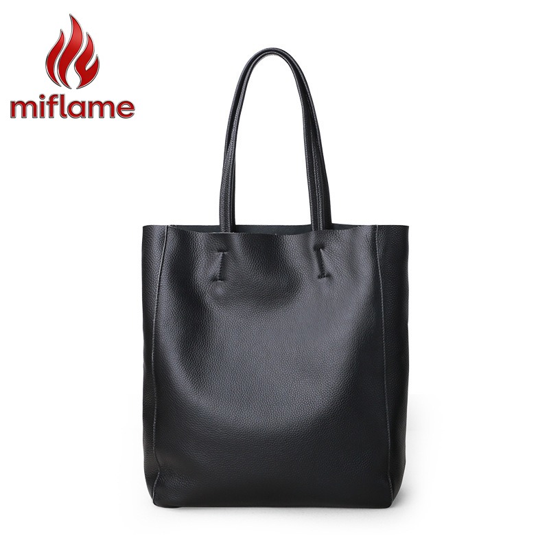Quiet Luxury Bags Tote - Bolsa de Ombro em Couro Legítimo