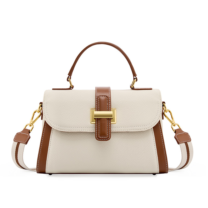 Luxury Bags For Women Sale - Bolsa Transversal Feminina de Couro Genuíno
