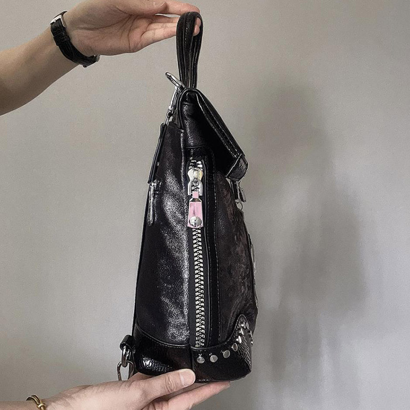 Marca de luxo feminina mochila - Luxury Bags For School avaliação e preço