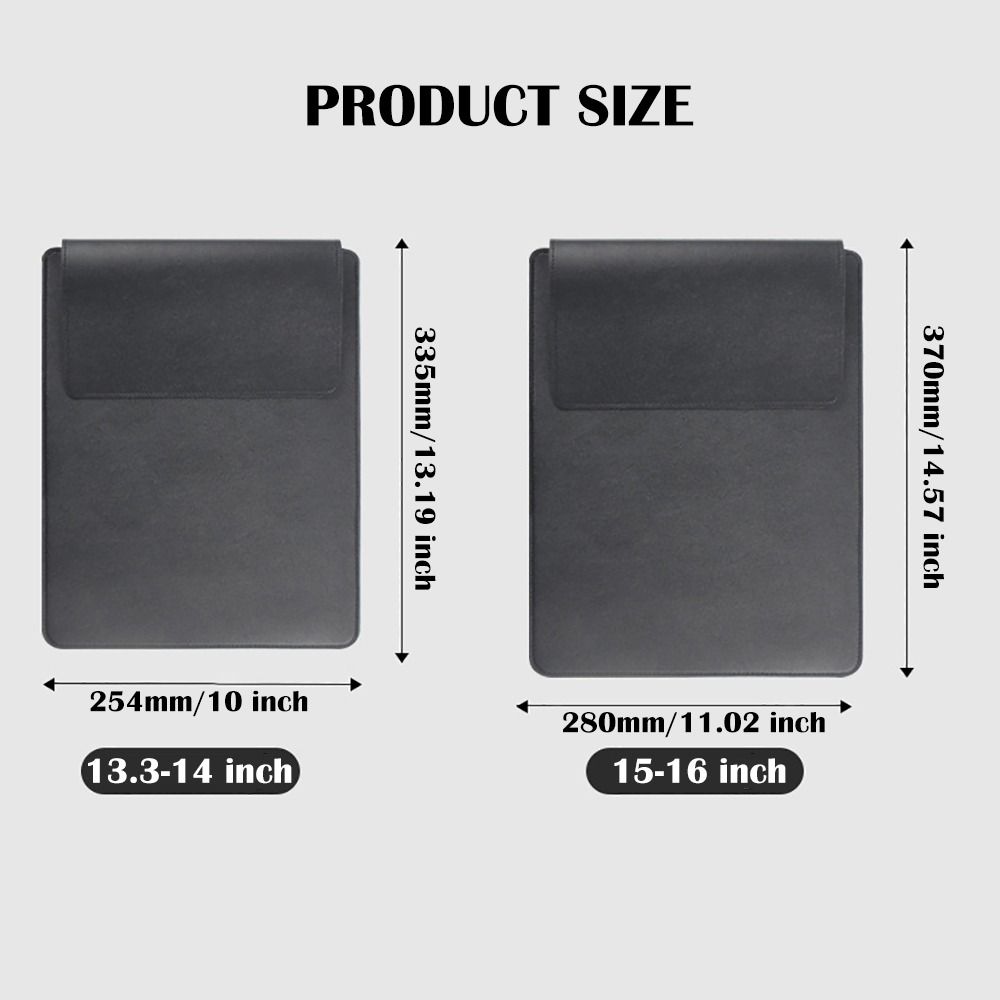 Capa para laptop de 13 e 15 po - Laptop Bag Leather 15 avaliação e preço