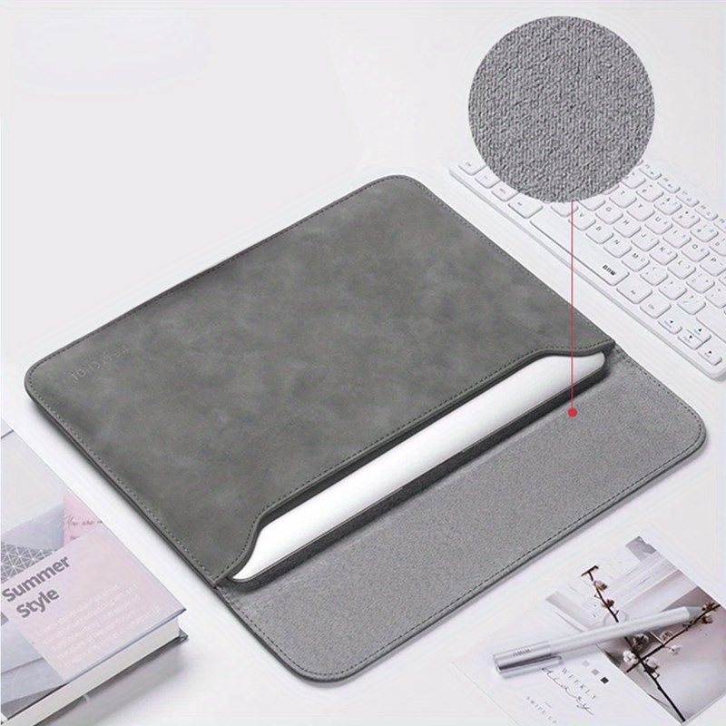 Capa de Couro PU para Laptop ( - Laptop Bag Leather 15 avaliação e preço