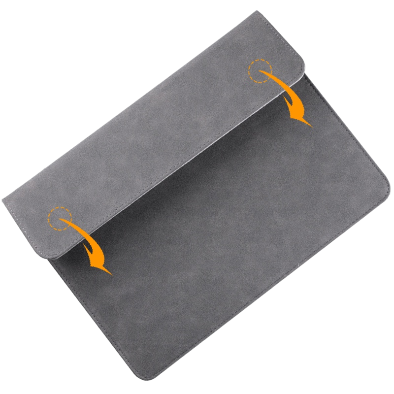 Capa de Couro PU para Laptop ( - Laptop Bag Leather 15 avaliação e preço