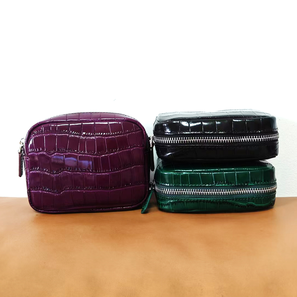 Bolsa de Couro Crocodilo Sinté - Luxury Ziploc Bags avaliação e preço