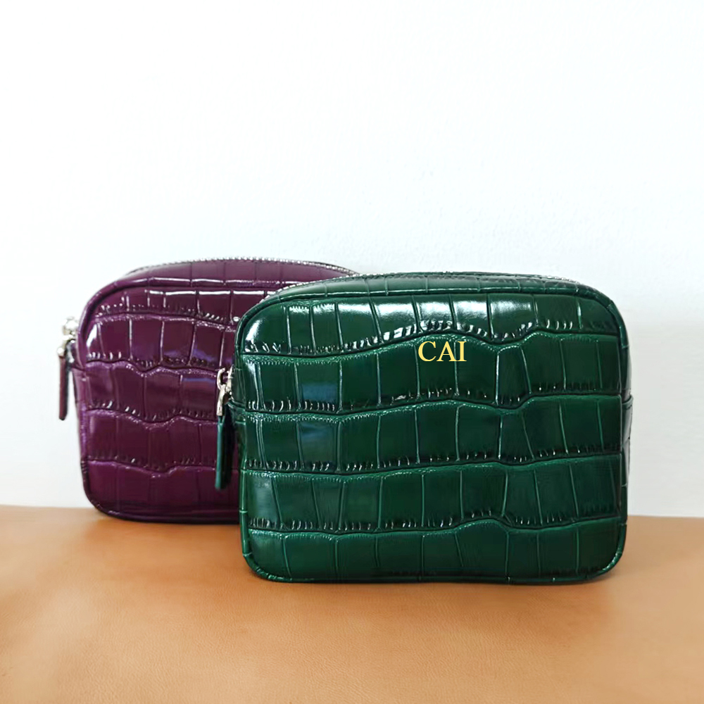 Bolsa de Couro Crocodilo Sinté - Luxury Ziploc Bags avaliação e preço