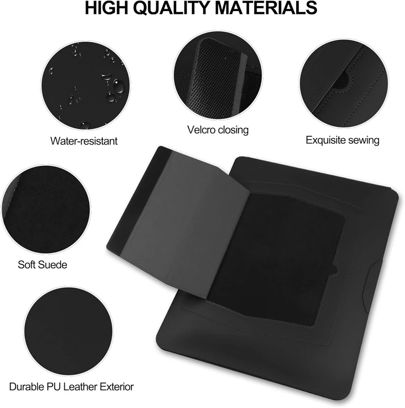 Capa de couro portátil para la - Laptop Bag Leather 15 avaliação e preço
