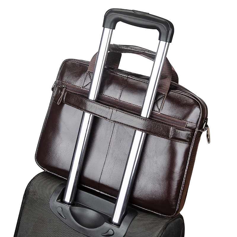 Pasta Executiva Masculina de C - Laptop Bag Leather 15 avaliação e preço