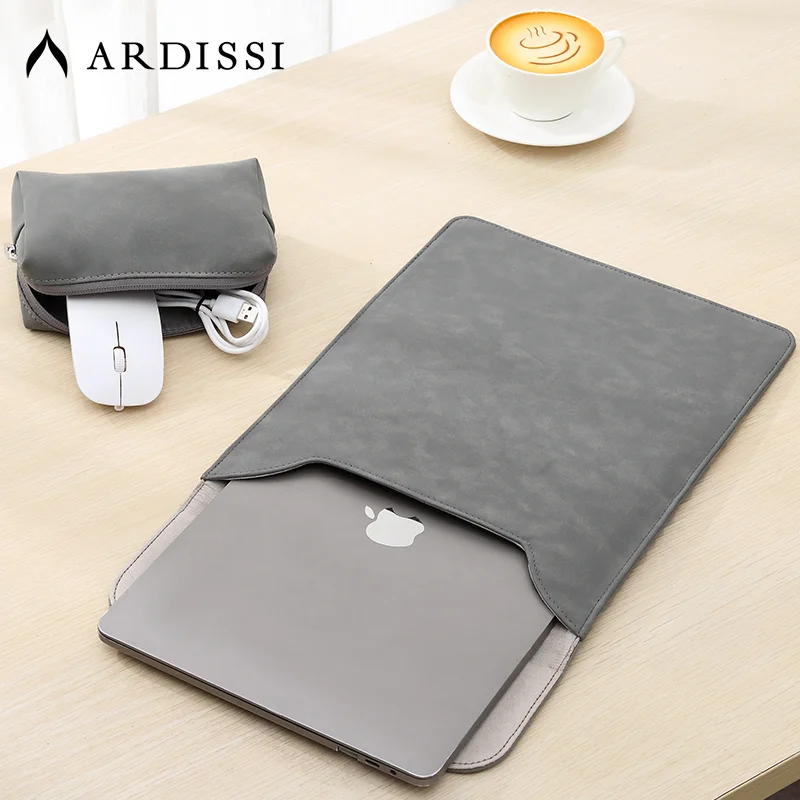Capa de computador para (macbo - Laptop Bag Leather 15 avaliação e preço