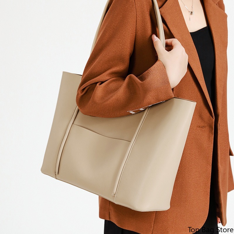 Bolsa Tote de Couro Genuíno pa - Quiet Luxury Bags Tote avaliação e preço
