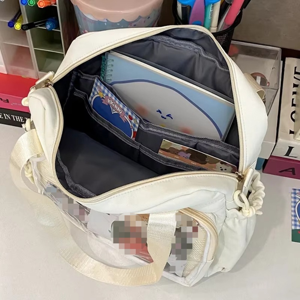 Bolsa transversal estilo prepp - Luxury Bags For School avaliação e preço