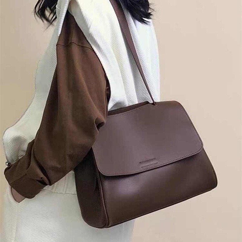 Bolsa Tote de Couro Genuíno pa - Quiet Luxury Bags Tote avaliação e preço