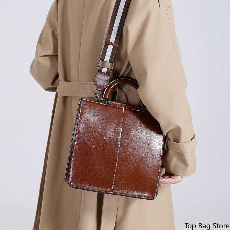 Bolsa Tote de Couro Genuíno pa - Quiet Luxury Bags Tote avaliação e preço