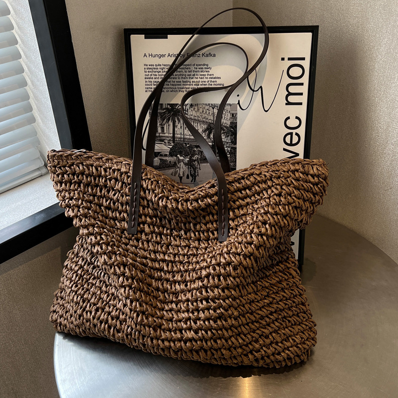Bolsas Tote de Palha Trançada, - Luxury Bags For Summer avaliação e preço
