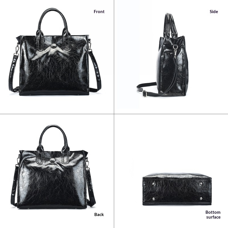 Bolsa Tote de Couro Genuíno pa - Quiet Luxury Bags Tote avaliação e preço