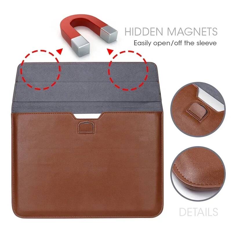 Capa flip de couro de crocodil - Laptop Bag Leather 15 avaliação e preço