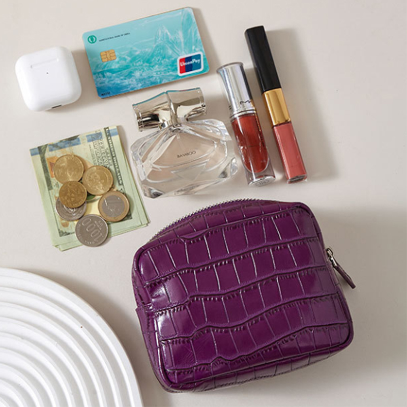 Bolsa de Moedas de Couro Genuí - Luxury Ziploc Bags avaliação e preço