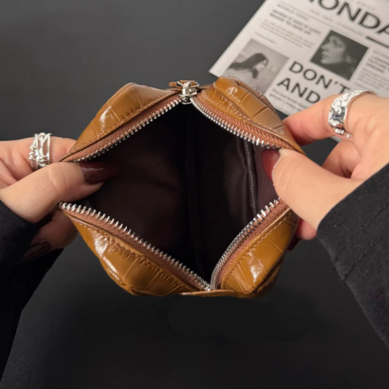 Bolsa de Moedas de Couro Genuí - Luxury Ziploc Bags avaliação e preço