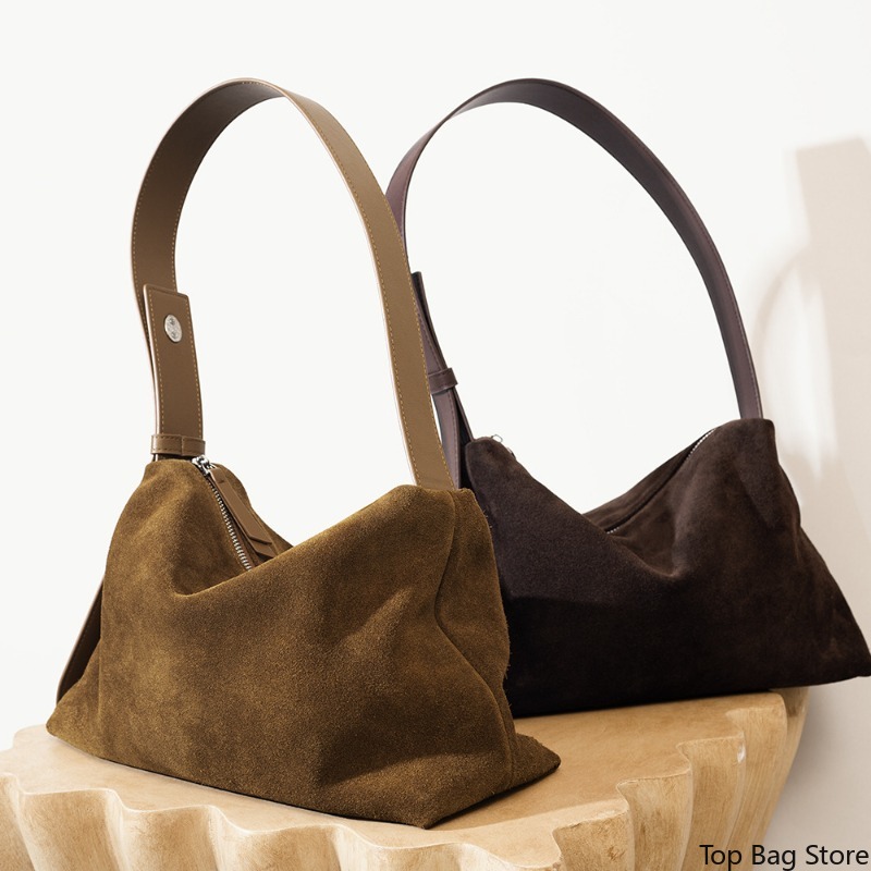 Bolsa de Ombro em Couro Legíti - Quiet Luxury Bags Tote avaliação e preço