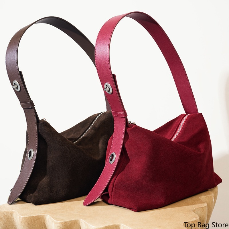 Bolsa de Ombro em Couro Legíti - Quiet Luxury Bags Tote avaliação e preço